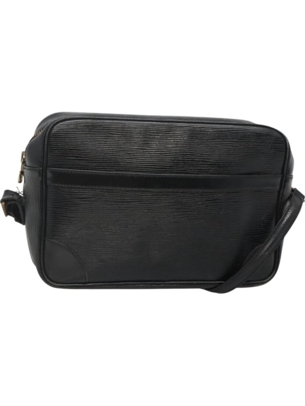LOUIS VUITTON Epi Trocadero 27 Shoulder Bag Black M52312